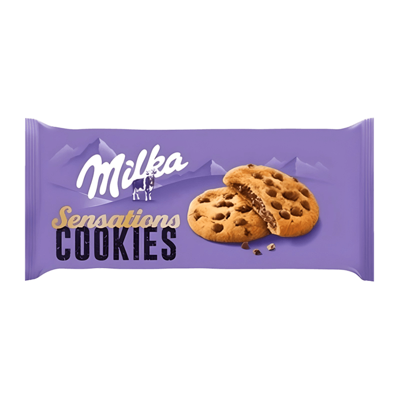 Печенье Milka Sensations Cookies Choco Inside 156g - Retromagaz