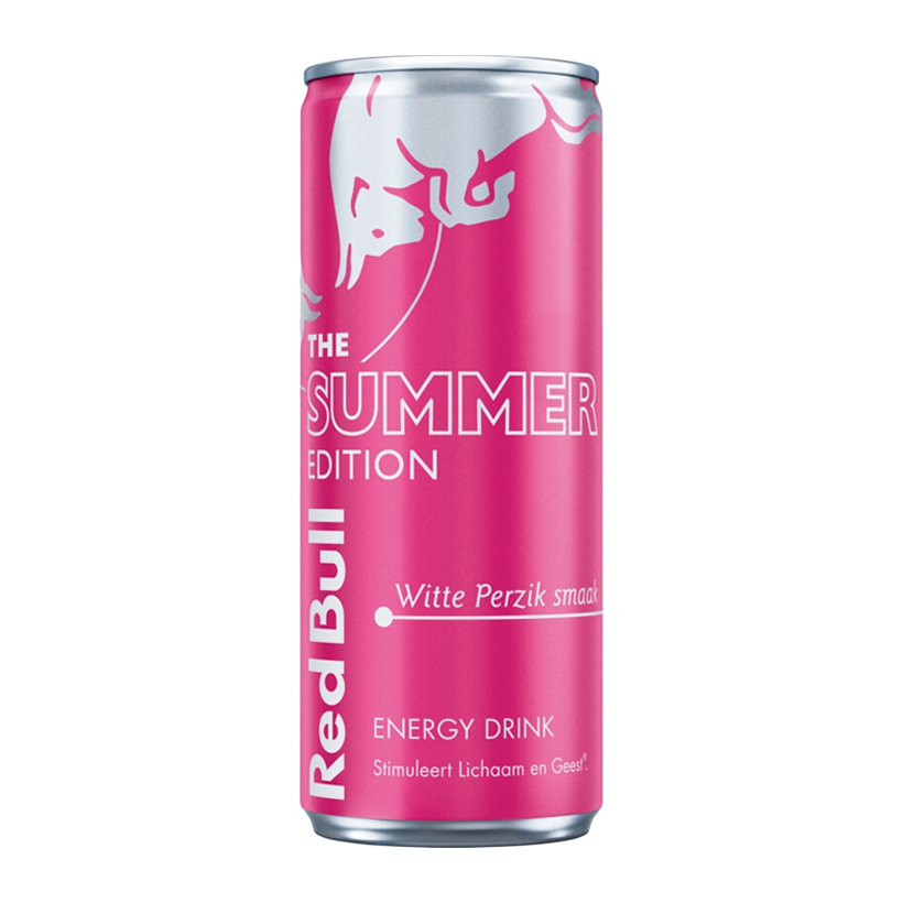 Напиток Энергетический Red Bull Summer Edition White Peach 250ml - Retromagaz