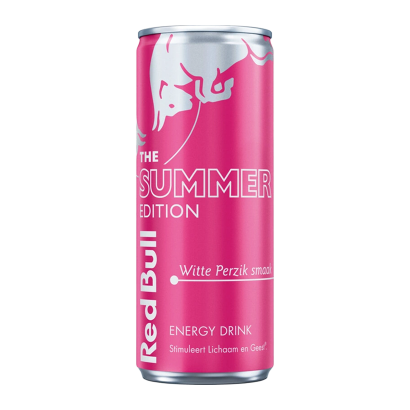 Напиток Энергетический Red Bull Summer Edition White Peach 250ml - Retromagaz