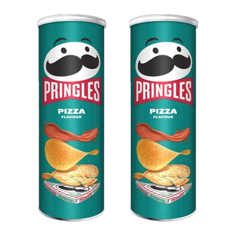 Набор Чипсы 2шт Pringles Pizza 165g - Retromagaz