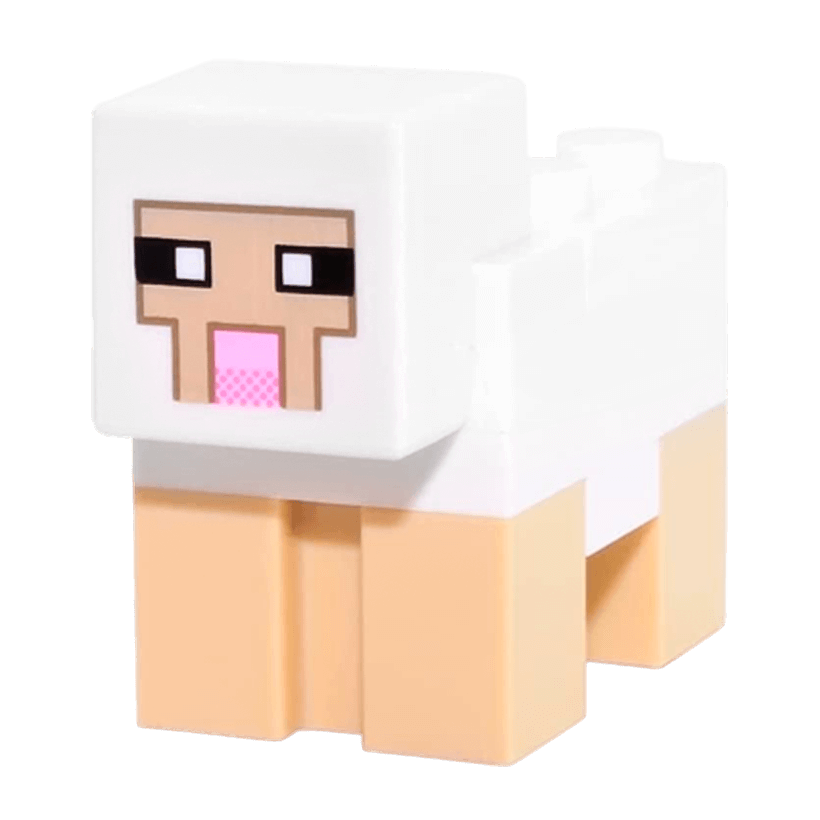 Фигурка Lego Minecraft Sheep Games minesheep07 1 Б/У - Retromagaz