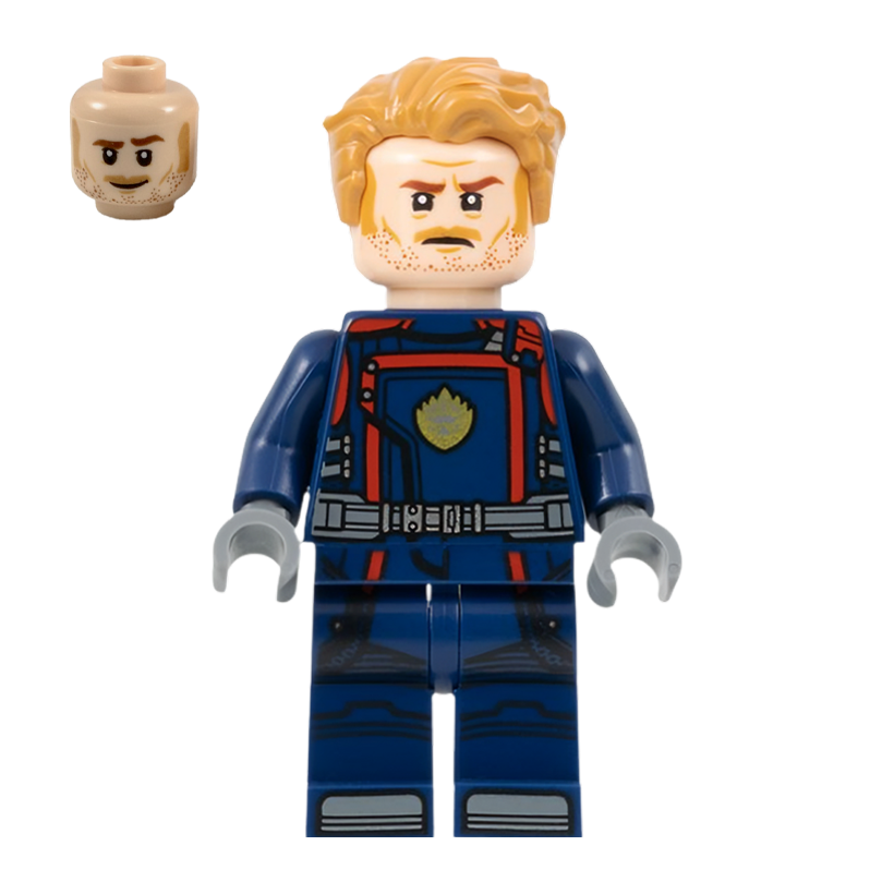 Фігурка Lego Marvel Star-Lord Dark Blue Suit Super Heroes sh0873 Б/У - Retromagaz