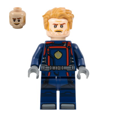 Фигурка Lego Marvel Star-Lord Dark Blue Suit Super Heroes sh0873 Б/У - Retromagaz