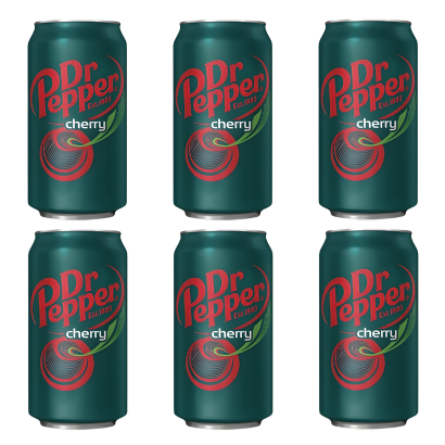 Набор Напиток Dr Pepper Cherry 330ml 6шт - Retromagaz