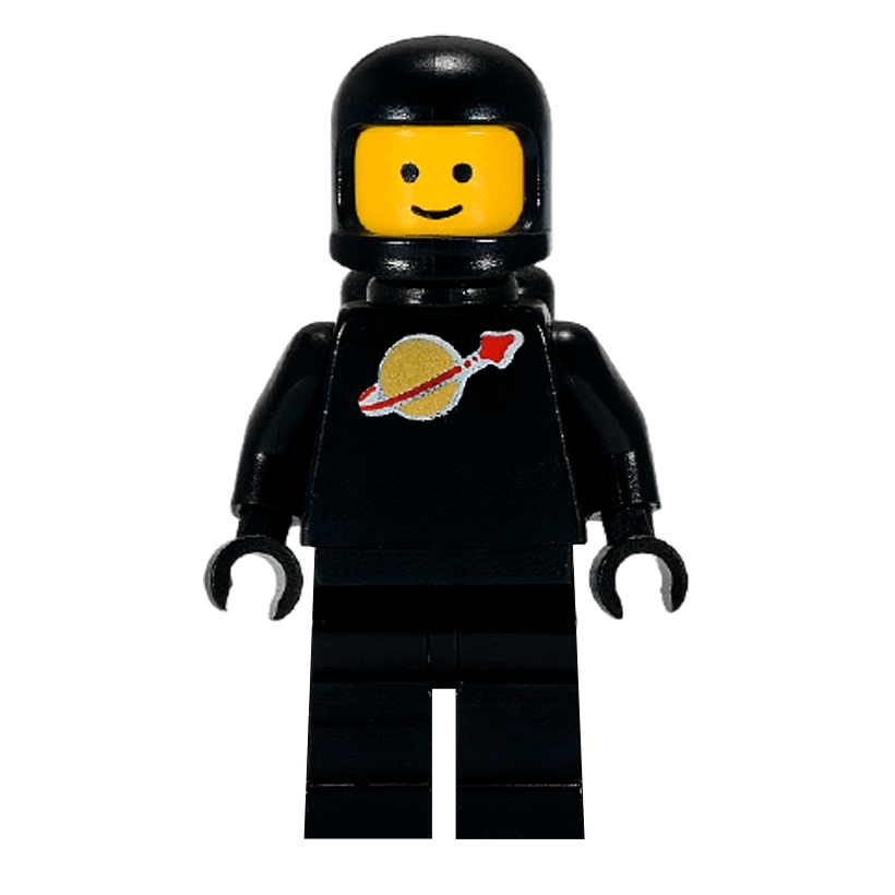 Фігурка Lego Classic Black with Airtanks Space sp003 Б/У - Retromagaz