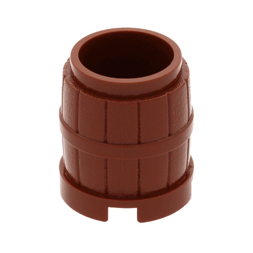 Емкость 4шт Lego Barrel 2 x 2 x 2 2489 26170 4211147 6249791 6278989 248925 Reddish Brown Б/У - Retromagaz