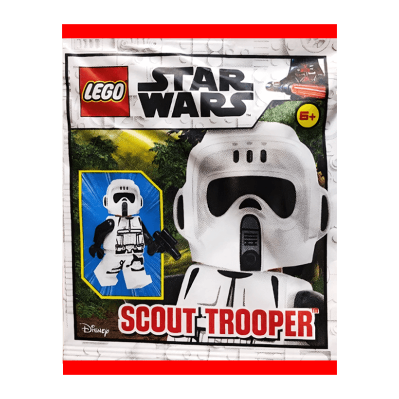 Конструктор Lego Фігурка Scout Trooper Paper Bag Star Wars 912307 Новий - Retromagaz