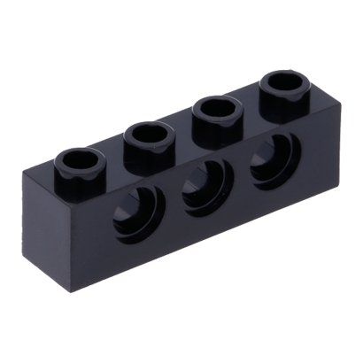 Technic Lego Кубик 1 x 4 3701 370126 Black 20шт Б/У - Retromagaz