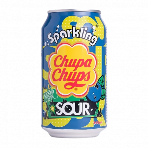 Напій Chupa Chups Sour Blueberry Sparkling 345ml