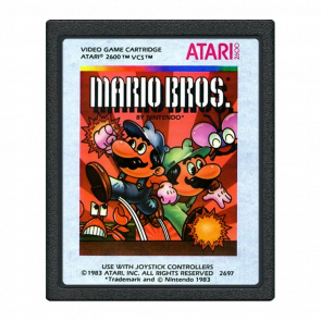 Гра Atari 2600 Mario Bros. Black Б/У - Retromagaz