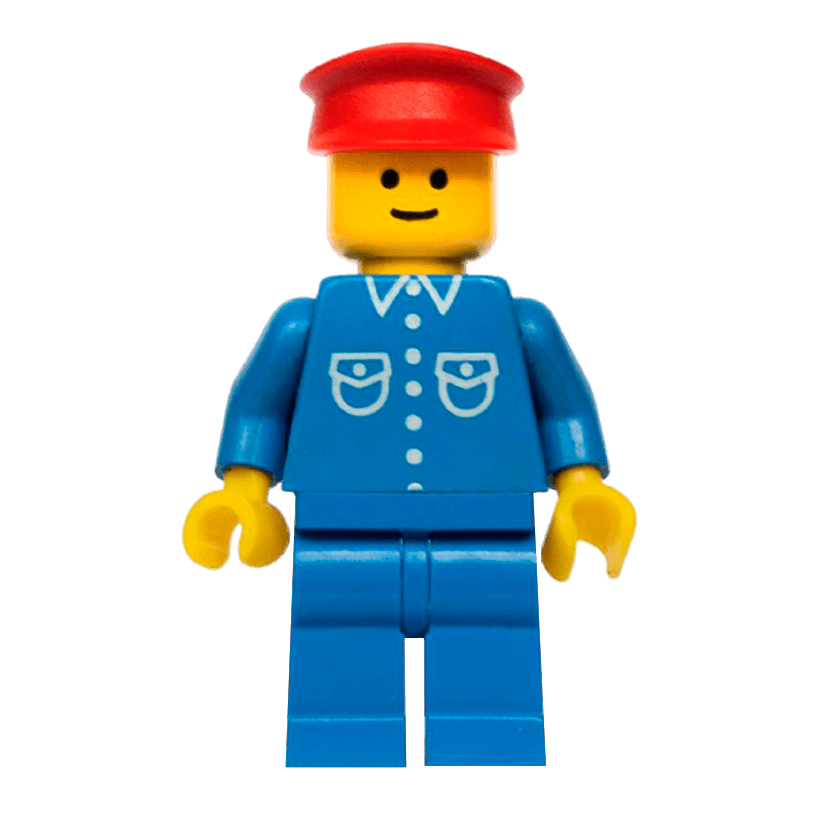 Фігурка Lego People 973p26 Shirt with 6 Buttons City but020 Б/У - Retromagaz