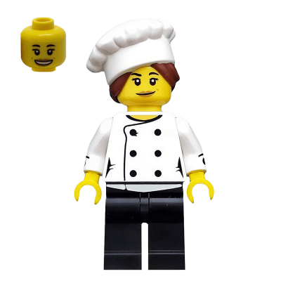 Фигурка Lego Series 17 Gourmet Chef Collectible Minifigures col288 Б/У - Retromagaz