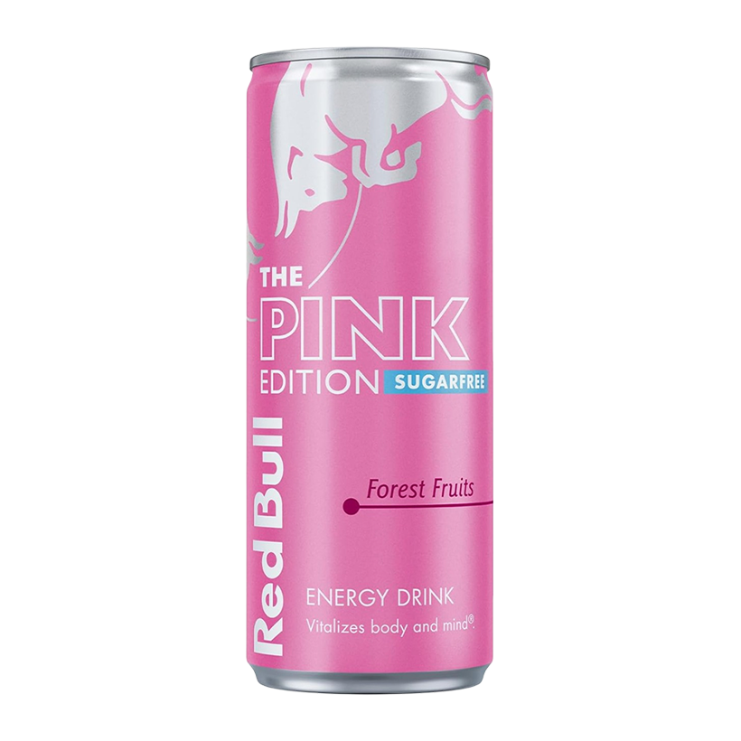 Напиток Энергетический Red Bull Pink Edition Forest Fruits Zero Sugar 250ml - Retromagaz