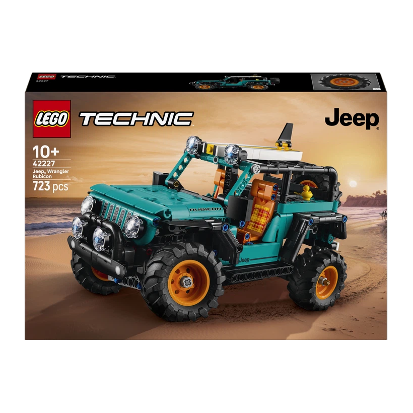 Конструктор Lego Внедорожник Jeep Wrangler Rubicon Technic 42227 Новый - Retromagaz