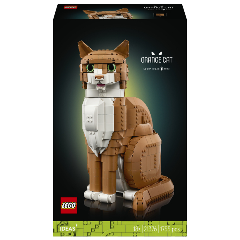 Конструктор Lego Оранжевый Кот Ideas 21376 Новый - Retromagaz