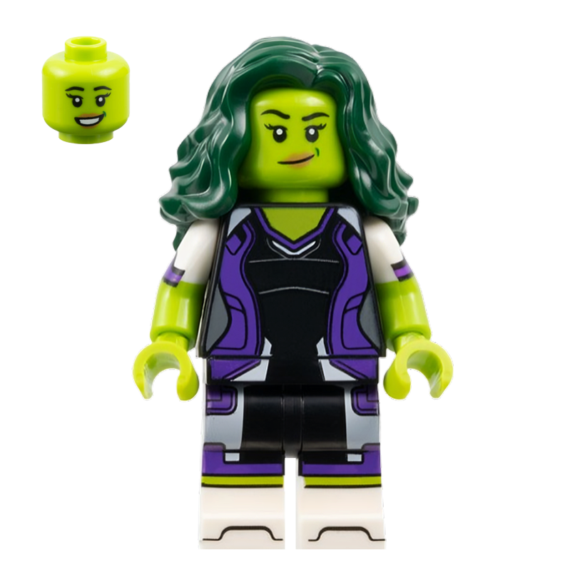 Фігурка Lego Marvel She-Hulk Studios Series 2 Super Heroes colmar17 Б/У - Retromagaz