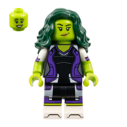 Фигурка Lego Marvel She-Hulk Studios Series 2 Super Heroes colmar17 Б/У - Retromagaz