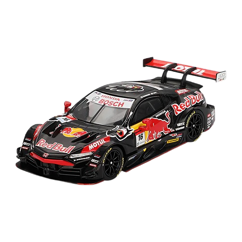 Машинка Premium MINI GT Honda NSX-GT Type S GT500 #16 Red Bull MOTUL MUGEN  Super GT 2022 1:64 MGT00848-BL Black - Retromagaz