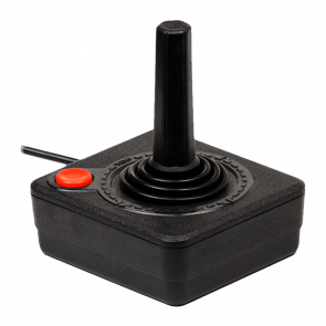 Геймпад Atari 2600 CX40 Joystick Сlassic Black 1.2m Б/У - Retromagaz