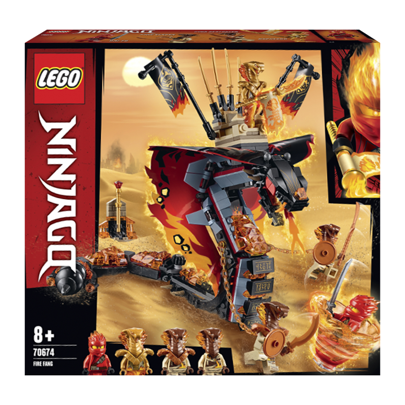 Конструктор Lego Вогняний Кинджал Ninjago 70674 Новий - Retromagaz