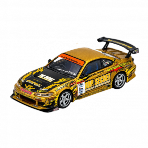 Машинка Premium INNO64 TOP SECRET Silvia (S15) Gold D1 Grand Prix Series Champion 2004 1:64 IN64-S15TS-D104 Gold - Retromagaz
