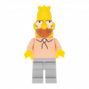 Фигурка Lego Cartoons The Simpsons Grandpa sim012 1шт Б/У Хороший