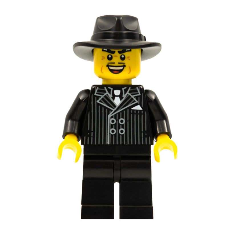 Фигурка Lego Series 5 Gangster Al Capone Collectible Minifigures col05-15 col079 Б/У - Retromagaz