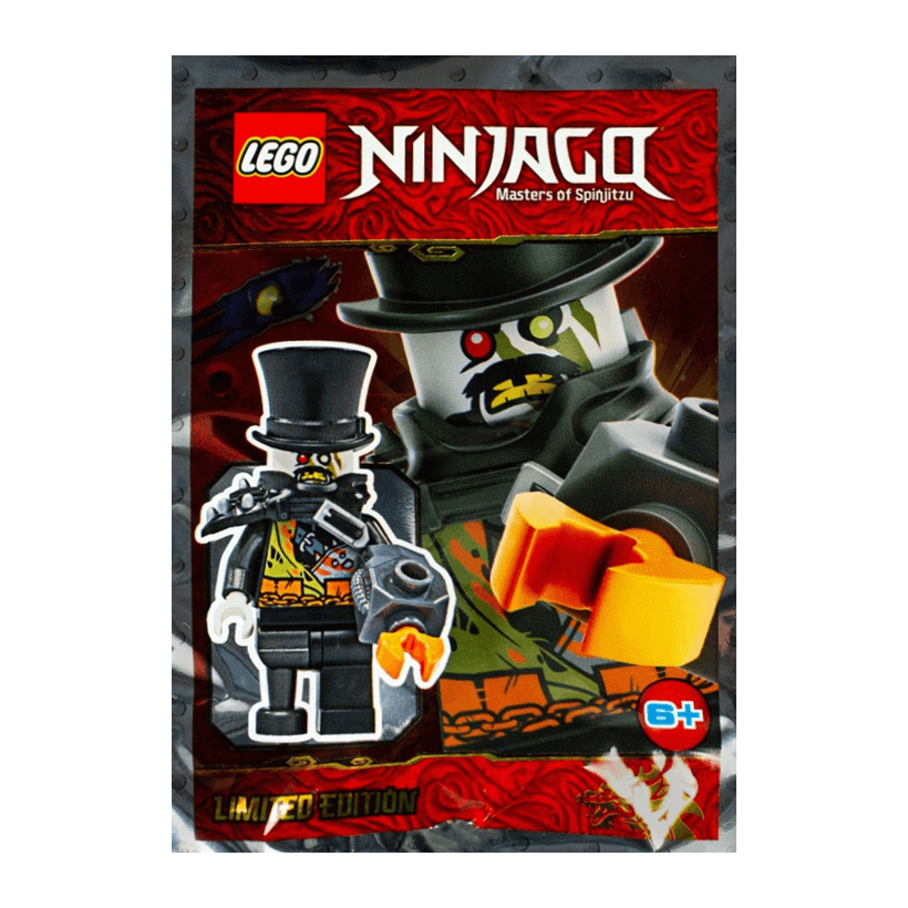 Конструктор Lego Фигурка Iron Baron Foil Pack Ninjago 891948 njo0464 Новый - Retromagaz