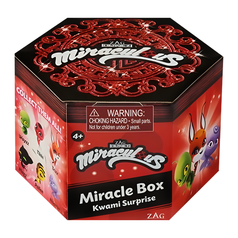 Фигурка Miraculous Коробочка-Сюрприз с Квами (50500) 30mm - Retromagaz