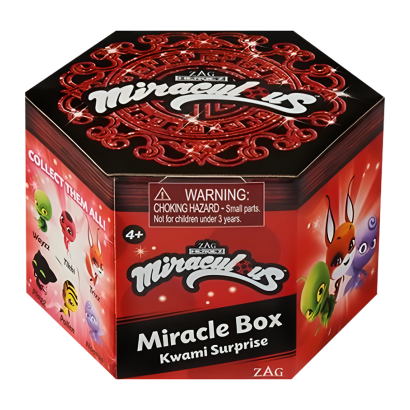 Фигурка Miraculous Коробочка-Сюрприз с Квами (50500) 30mm - Retromagaz