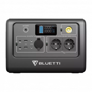 Зарядний Пристрій Bluetti PowerOak EB70 Portable Power Station Black 716 WH 1000 W - Retromagaz
