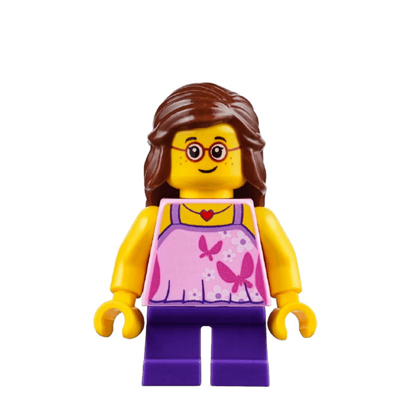 Фигурка Lego People 973pb2023 Beachgoer Girl City cty0767 Б/У - Retromagaz