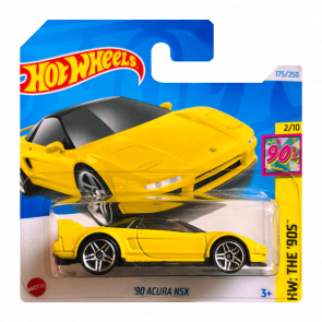 Машинка Базова Hot Wheels '90 Acura NSX The `90S 1:64 HTB04 Yellow