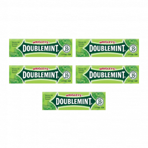 Набір Жувальна Гумка 5шт Wrigley’s Doublemint 5 Sticks - Retromagaz