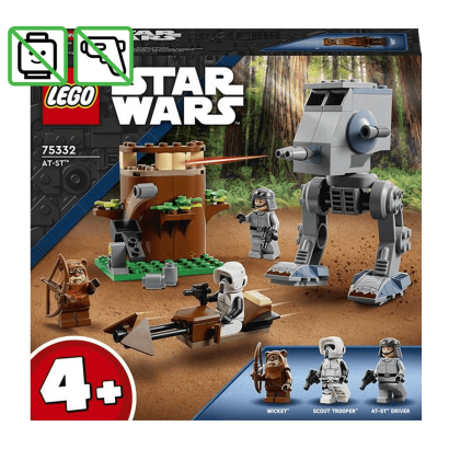 Конструктор Lego AT-ST Star Wars 75332 Без Фигурок Новый - Retromagaz