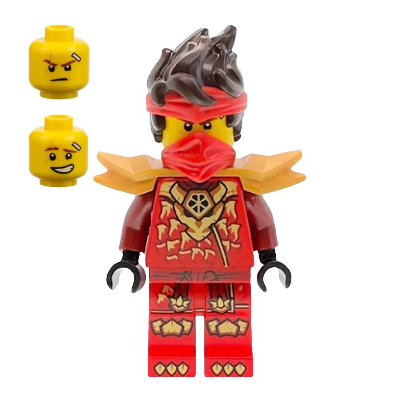 Фигурка Lego Ninja Kai Dragons Rising Tunic with Dragon Head Ninjago njo1046 71864 Новый - Retromagaz