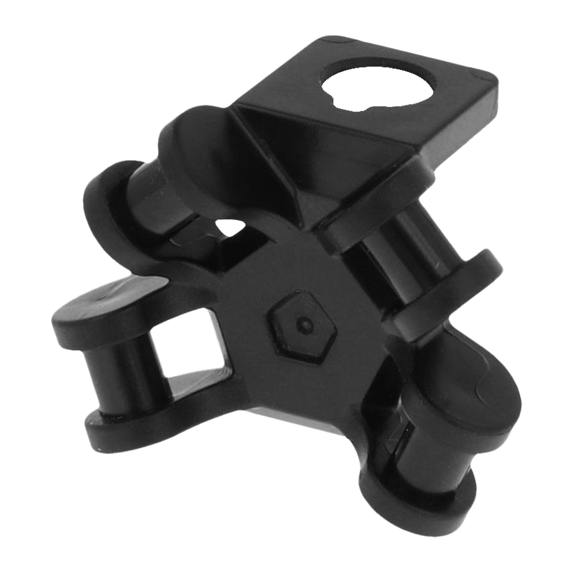 На Плечі Lego Neck Bracket with 4 Angled Bar Handles 36452 1520 6215458 6420716 Black Б/У - Retromagaz