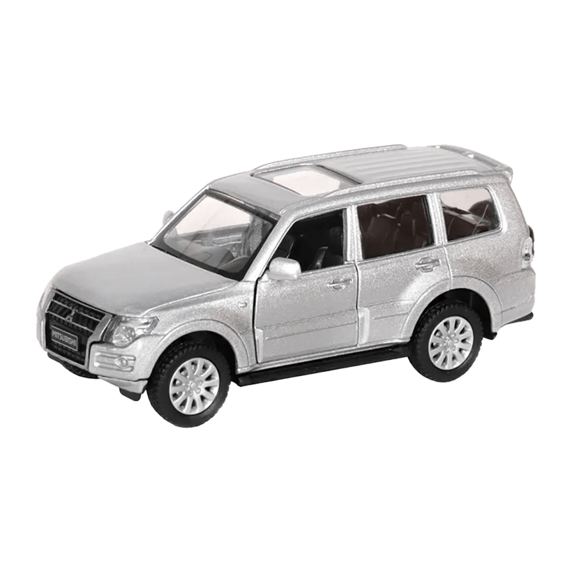 Машинка Автопром Mitsubishi Mitsubishi Pajero 4WD Turbo 1:43 Silver - Retromagaz