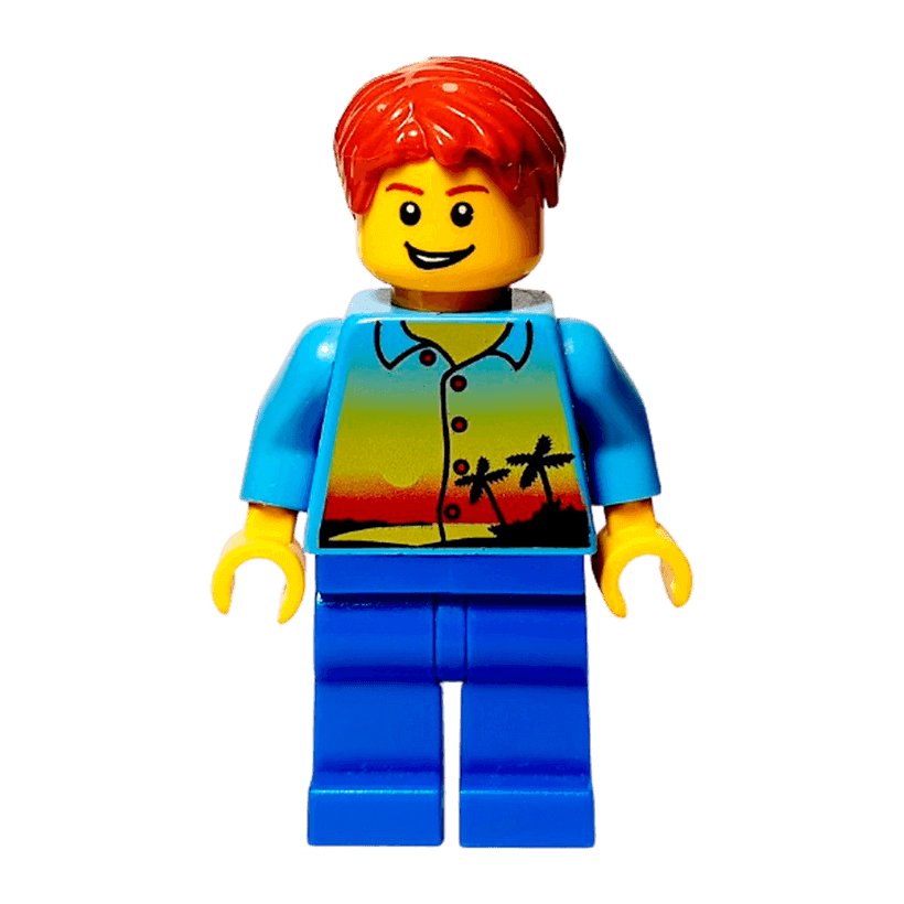 Фигурка Lego People 973pb0566 Sunset and Palm Trees City cty0275 Б/У - Retromagaz