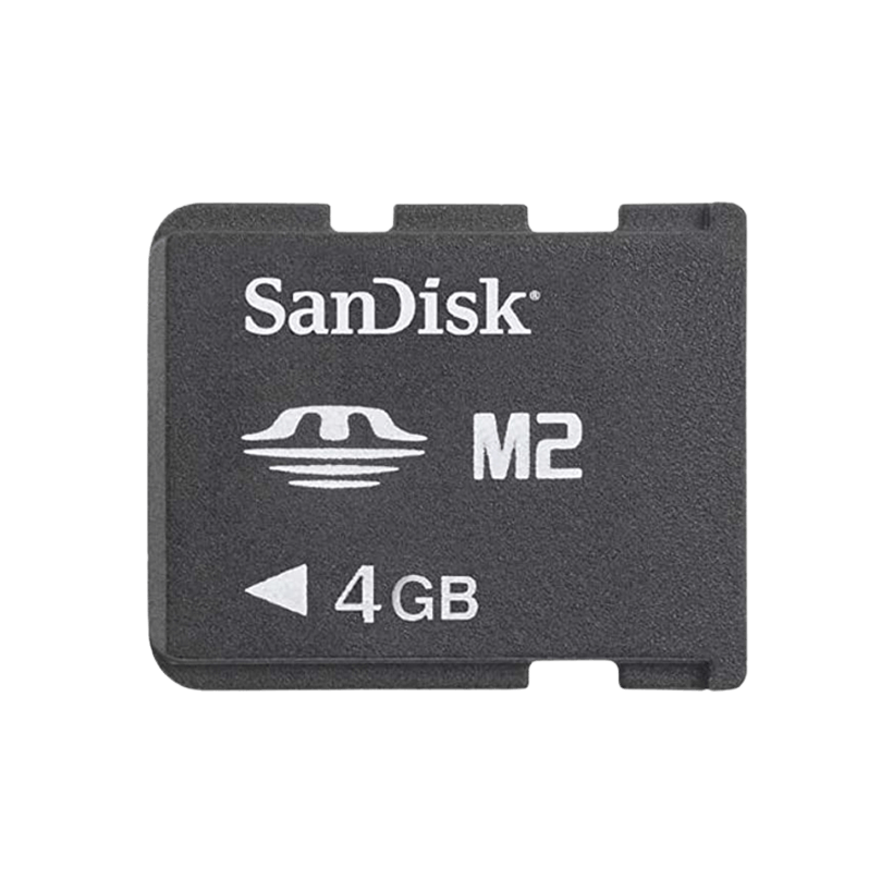 Карта Пам'яті SanDisk PlayStation Portable Go Memory Stick Micro M2 4GB Black Б/У - Retromagaz