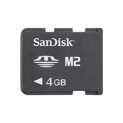 Карта Пам'яті SanDisk PlayStation Portable Go Memory Stick Micro M2 4GB Black Б/У - Retromagaz