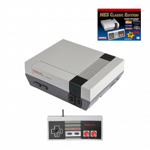 Консоль Nintendo NES Classic Mini Europe Light Grey + 30 Вбудованих Ігор + Коробка Б/У - Retromagaz
