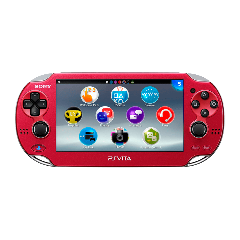 Консоль Sony PlayStation Vita Модифицированная 32GB Red Б/У - Retromagaz