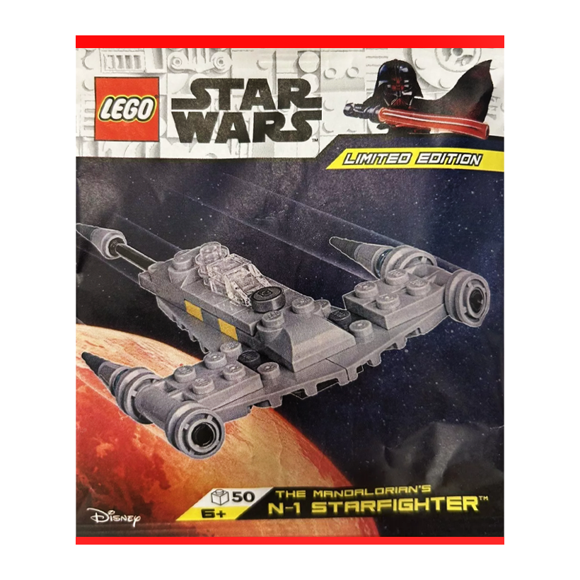 Конструктор Lego The Mandalorian's N-1 Starfighter Mini Paper Bag Star Wars 912405 Новый - Retromagaz