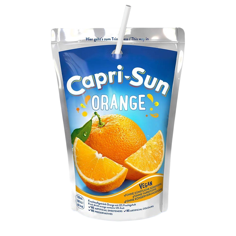 Напій Соковий Capri-Sun Orange 200ml - Retromagaz