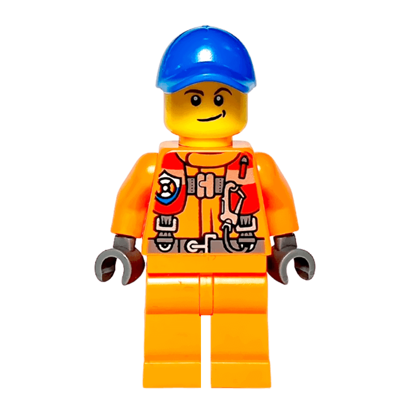 Фігурка Lego Coast Guard 973pb2856 Rescue City cty0818 Б/У - Retromagaz