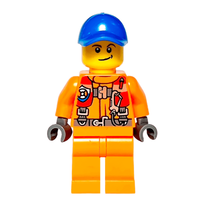 Фигурка Lego 973pb2856 Rescue City Coast Guard cty0818 Б/У - Retromagaz