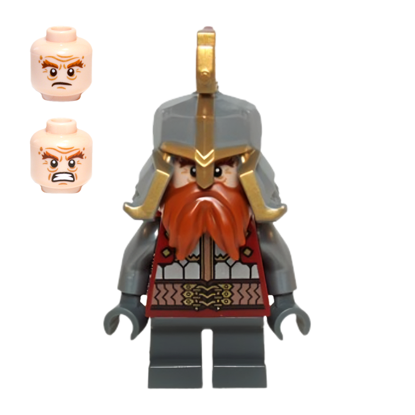 Фигурка Lego The Hobbit Dain Ironfoot Films lor107 79017 Б/У - Retromagaz