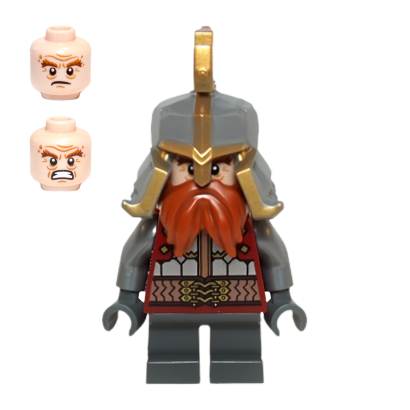 Фигурка Lego The Hobbit Dain Ironfoot Films lor107 Б/У - Retromagaz