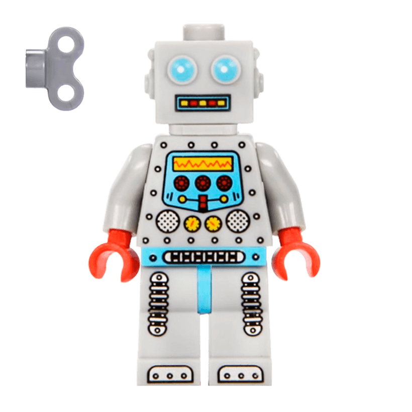 Фигурка Lego Collectible Minifigures Series 6 Clockwork Robot col087 Б/У Нормальный - Retromagaz